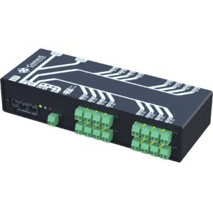 MA-53042FX Módulo de Acionamento via rede fibra ótica 100Base-FX com 16 saídas, 16 entradas e 4 Seriais