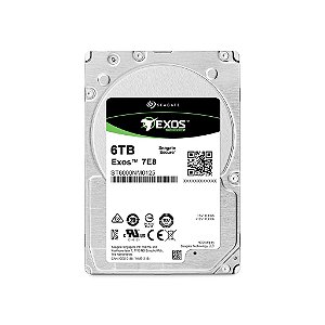 ST6000NM0125 - HD Servidor Seagate ENT 6TB 7,2K 3,5 6​​G 4Kn SATA