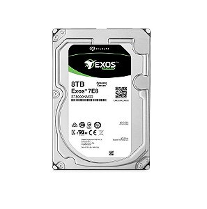 ST8000NM0075 - HD Servidor Seagate 8TB 7,2K 3,5" 12GB/S SAS