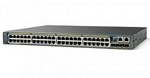 Switch Cisco Catalyst 2960-X 48 GigE PoE 370W, 4 x 1G SFP, LAN Base / WS-C2960X-48LPS-LB