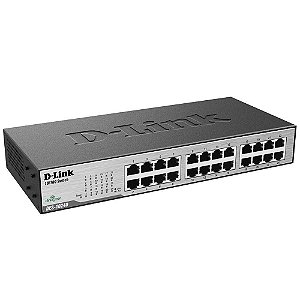 Switch SOHO Dual Speed com 24 portas 10/100Mbps (RJ45) D-Link / DES-1024D