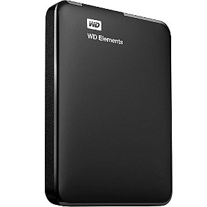 WDBUZG0010BBK-WESN - HD Externo Western Digital Elements 1TB USB 3.0 Preto