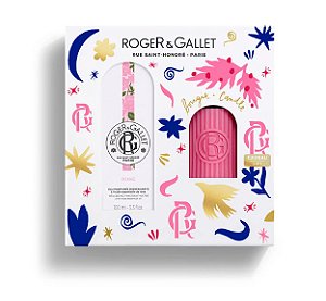 Coffret Rose 100 ml + Vela Perfumada 75 g
