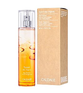 Eau Fraiche Soleil Des Vignes 50 ml -Fragrância Fresca - Caudalíe