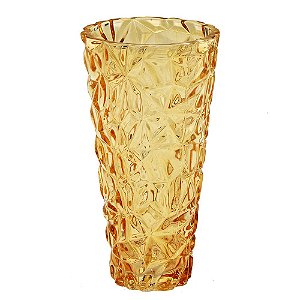 Vaso Decorativo Ambar Moderno Aparador Sala Mesa Casa
