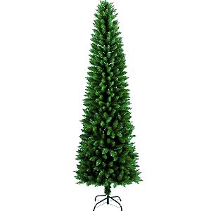Arvore de Natal 2,40 M  Slim 900 Galhos Luxo Alta Premium