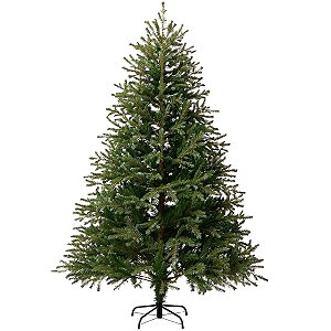 Arvore de Natal 2,10 M Glacial 1000 Galhos Luxo Alta Premium