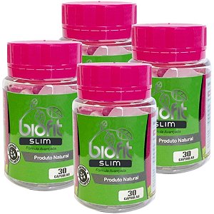 Biofit Slim 30 cáps - kit 4 unidades