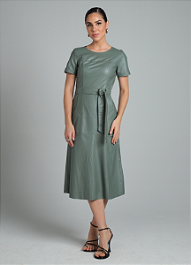 Vestido Judite em PU Sintético Premium