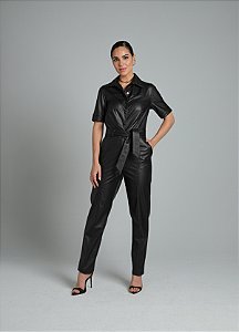 Macacão Cleo Preto 44 PROMOÇÃO