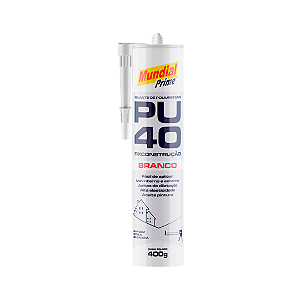 COLA PU 40 PARA RODAPES MUNDIAL PRIME - 400GR