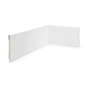 RODAPE POLIESTIRENO RUFFINO BRANCO 10CM LISO SLIM 10MM - 2,40M
