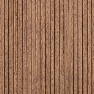 PAINEL RIPADO POLIESTIRENO RUFFINO 10MM SUCUPIRA 12,2CM - 2,85M