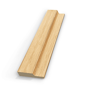 ARREMATE INFERIOR PAINEL RIPADO POLIESTIRENO RUFFINO PINUS - 2,85M