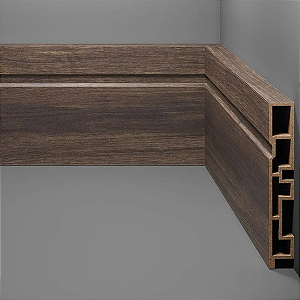 RODAPE EUCAFLOOR ACQUA NEW COLORS 27 FRISADO 10CM - 2,40M