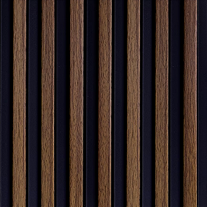 PAINEL RIPADO FINOTTATO 10MM FREIJO PRETO 12,2CM - 2,85M