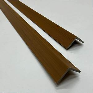 CANTONEIRA PAINEL RIPADO EXTERNO WPC FINOTTATO MARROM - 3M