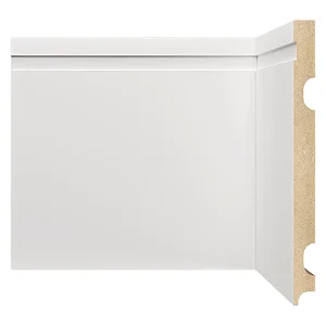 RODAPE MOLDUFAMA MDF 20CM BRANCO FRISADO QD - 2,40M