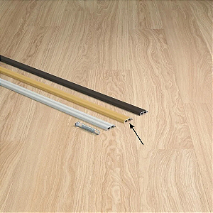 PERFIL INCIZO METALICO QUICK STEP OURO - 2,70M