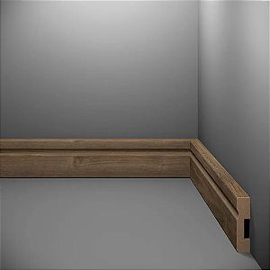 RODAPE EUCAFLOOR MDF 5CM ESTILO 22 - 2,40M