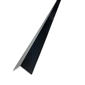 CANTONEIRA 2,5 X 2,5 ALUMINIO PRETO - 3M