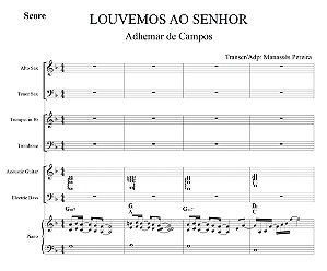 Louvemos ao Senhor - Adhemar de Campos