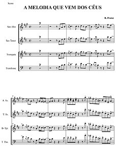 A MELODIA QUE VEM DOS CÉUS -  RENASCER PRAISE