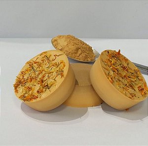 Sabonete vegano de argila amarela