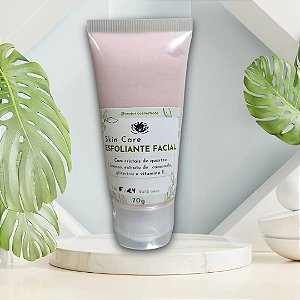 Esfoliante Facial com cristais de quartzo