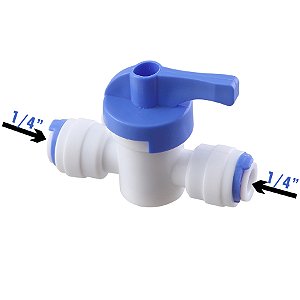 Engate Rápido VÁLVULA F 1/4" F