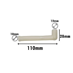 CACHIMBO CONDUTOR DE SILICONE LIBELL* 110mm