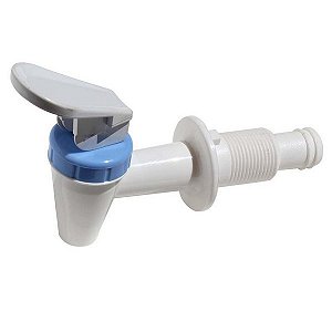 TORNEIRA BRANCA AZUL ESPIGÃO 12mm