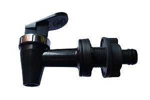 TORNEIRA PRETA CROMADO ESPIGÃO 12mm