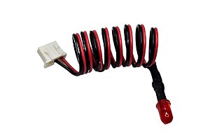 CHICOTE FIO LED VERMELHO 1,5V