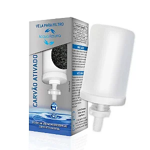 Vela de Cerâmica com carvão ativado
