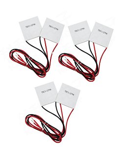 KIT Pastilha Peltier 12V 60W 6 unidades