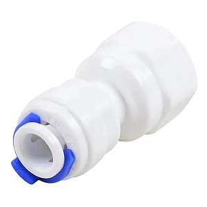 Engate rápido LUVA F 1/4" x 1/4" F Tubo