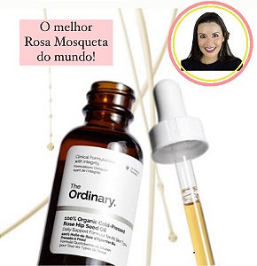 0 ÓLEO DE ROSA MOSQUETA - The Ordinary - 100% Organic Cold-Pressed Rose Hip Seed Oil