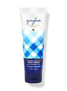 Cheiro de Riqueza! Body Cream Gingham com Ácido Hialurônico