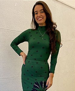 Blusa Rib ML Encanto Buriti