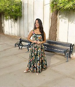 Vestido Floral Graciosa Farm