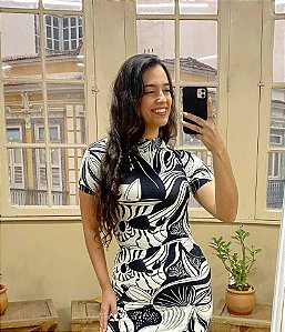 Blusa Rib MC Festa do Mar