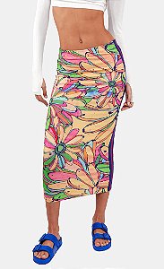 Saia Midi Sonho de Banana