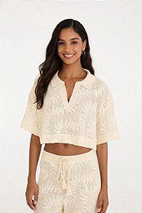 Cropped Polo Rendinha (SEM TROCA)