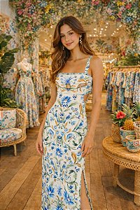 Vestido Rib Midi Elsa