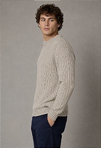 Sueter Tricot Bege RSV (sem troca)