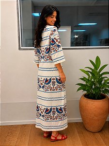 Vestido Estampa Magia Tropical (sem troca)