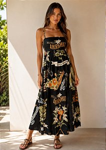 Vestido Longo Selos do Brasil (sem troca)