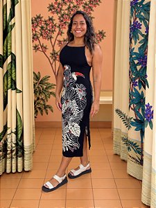 Vestido Rib Midi Tucano Family Alcinha