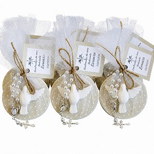 Lembrancinha de batizado Espirito Santo